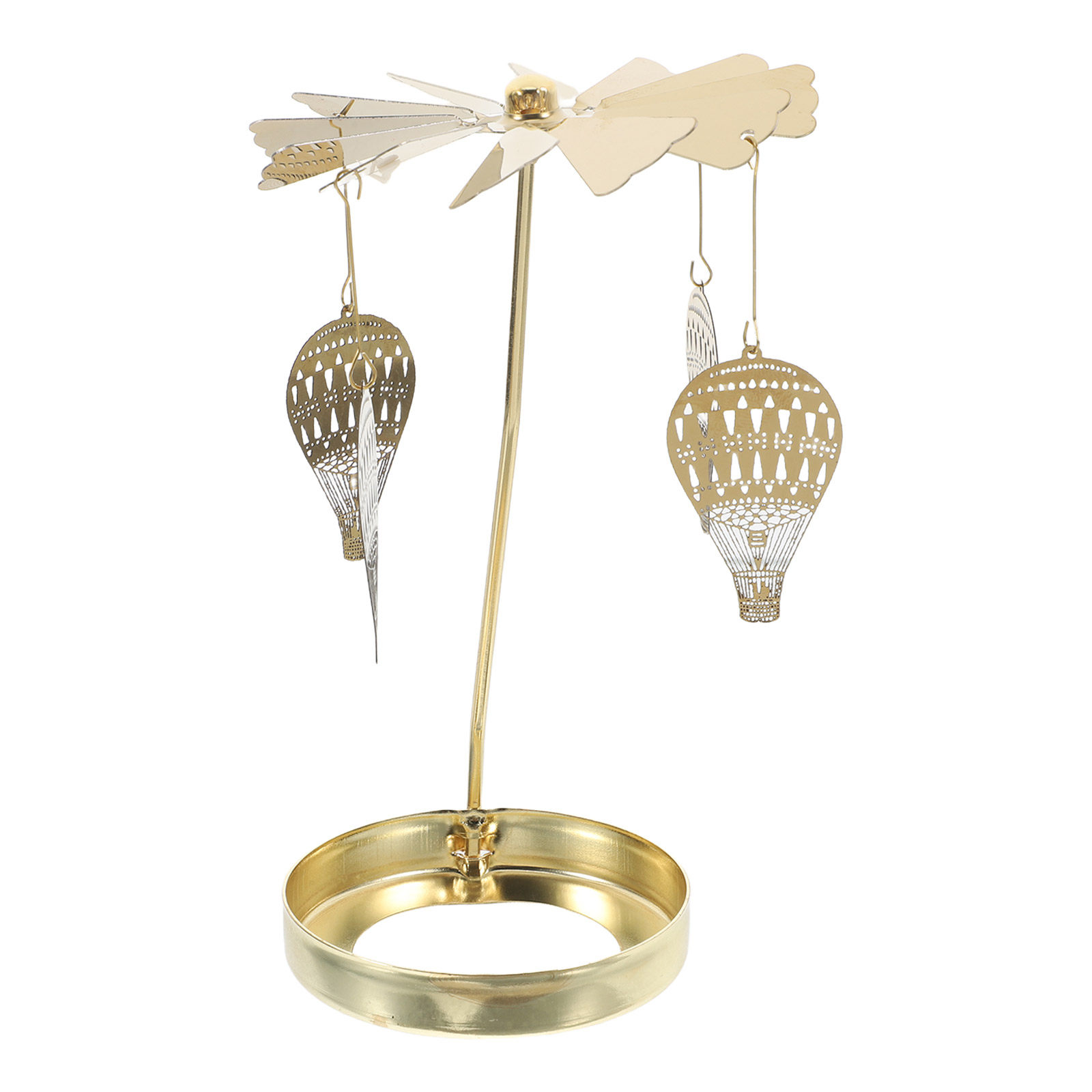 Wedding Supply Decor - Support rotatif en métal pour bougies