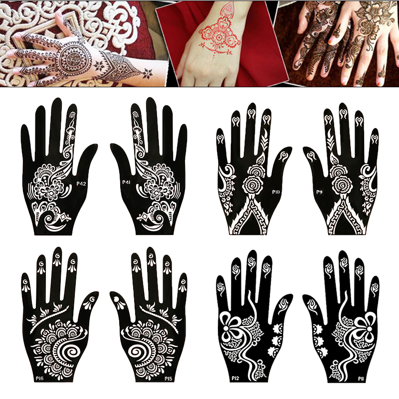 Indian Wedding Supply - Pochoirs de tatouage au henné pour