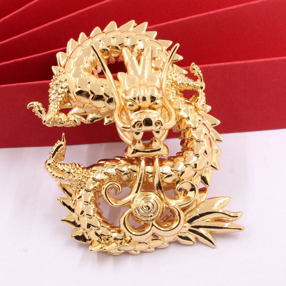 Wedding Supply Decor - 2 pendentifs dragon en laiton moulé,