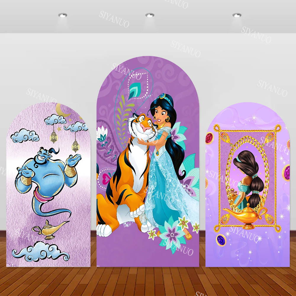Photo Booth Prop - Toile de fond Princesse Jasmine Aladdin
