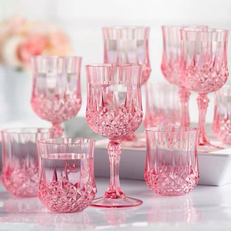 Champagne Tower Set - Verres à champagne en acrylique, gobelets